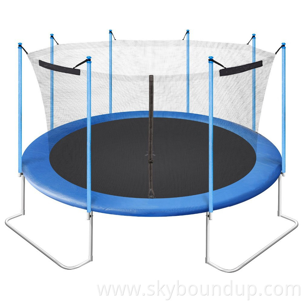 GS Approved Trampoline with Net Enclosure Stable Outdoor Trampoline for Kids, Teens and Adults Reinforced